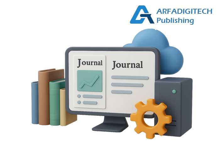 Ilustrasi Workflow Penerbitan Jurnal ARFADIGITECH